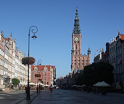 Gdańsk Długi Targ i Ratusz Głownego Miasta 006